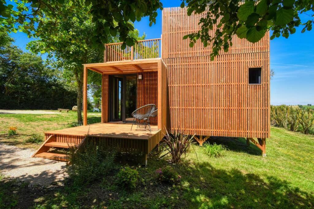 Villa Chalet De Charme Avec Piscine Aurade Exterior foto